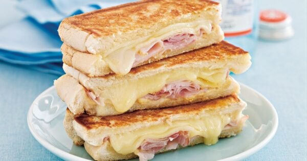 Ham cheese sandwich